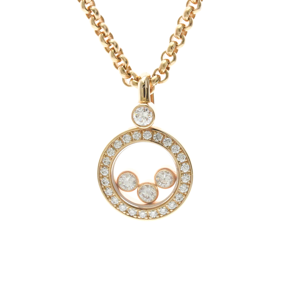 CHOPARD 18k Gold Diamond Necklace